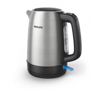 Philips | Daily Collection Kettle | HD9350/90 | Electric | 2200 W | 1.7 L | Stainless steel | 360° rotational base | Stainless s